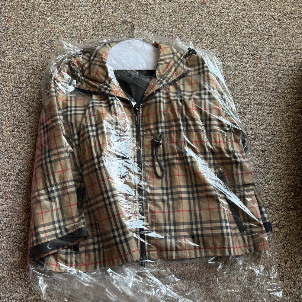 Plaid Hooded Jacket